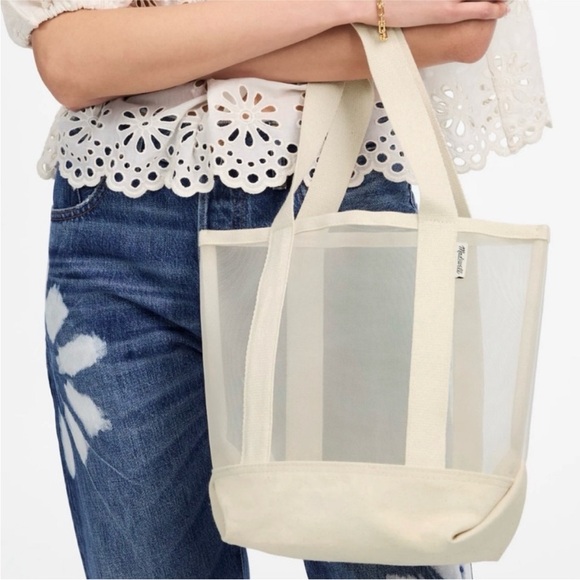 Madewell Mesh Mini Tote Bag - Picture 2 of 4